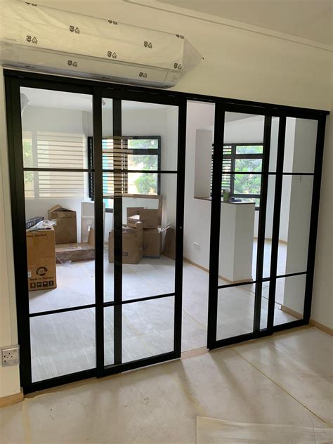 aluminum fabrication doors|metal frame door.